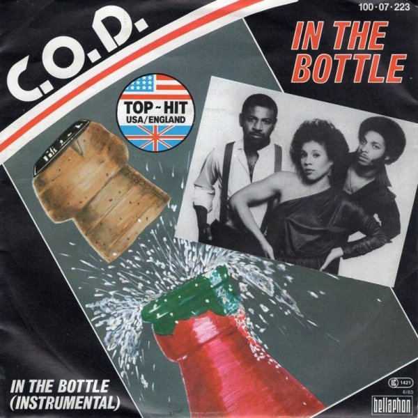 画像1: C.O.D. ‎- IN THE BOTTLE / IN THE BOTTLE (INSTRUMENTAL)  (1)