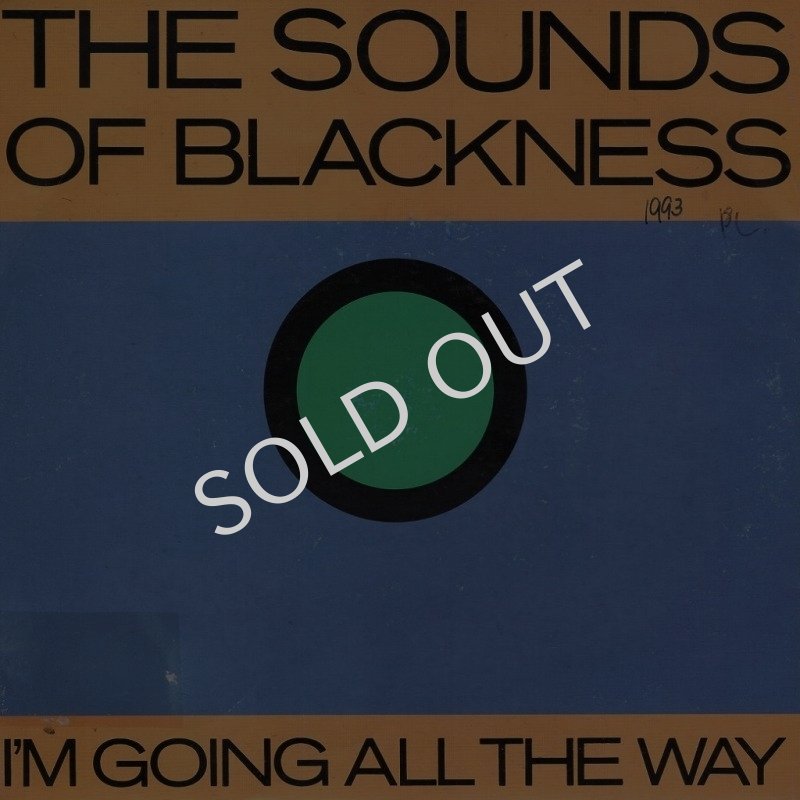 画像1: THE SOUNDS OF BLACKNESS -	I'M GOING ALL THE WAY (7" RADIO MIX) / I'M GOING ALL THE WAY (SASHA'S CHUFF CHUFF EDIT)  (1)