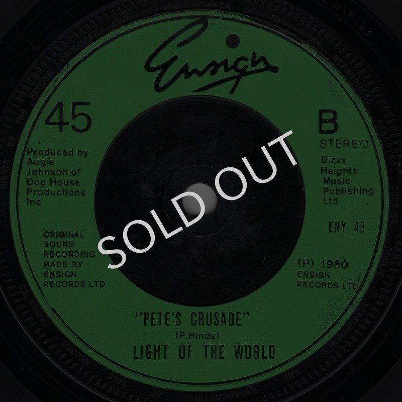 画像2: LIGHT OF THE WORLD - LONDON TOWN / PETE'S CRUSADE  (2)