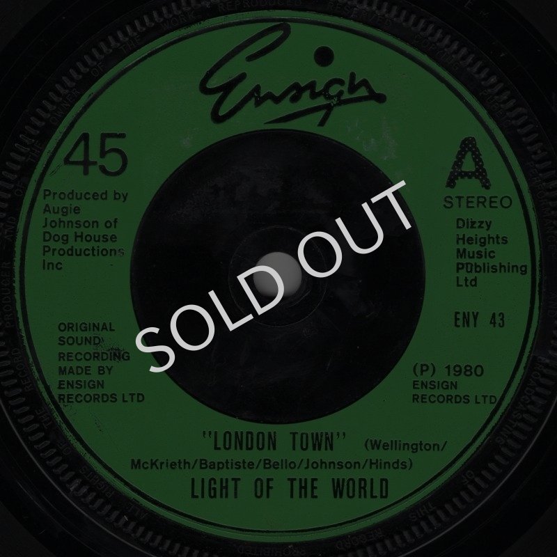 画像1: LIGHT OF THE WORLD - LONDON TOWN / PETE'S CRUSADE  (1)