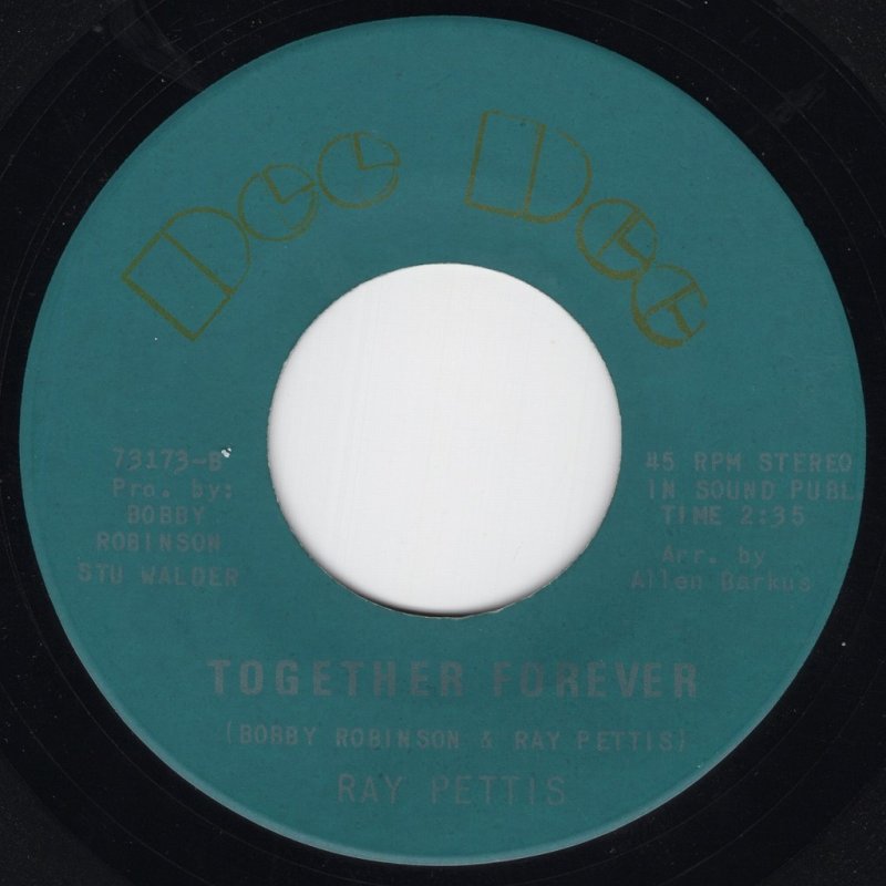 画像2: RAY PETTIS - THINK IT OVER / TOGETHER FOREVER  (2)