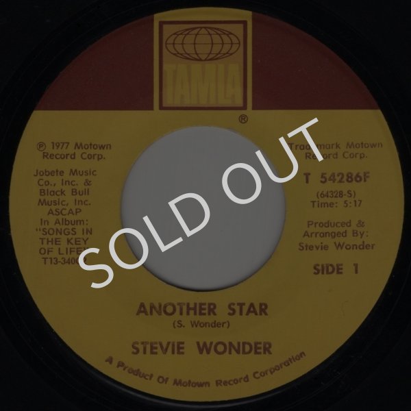 画像1: STEVIE WONDER - ANOTHER STAR / CREEPIN'  (1)