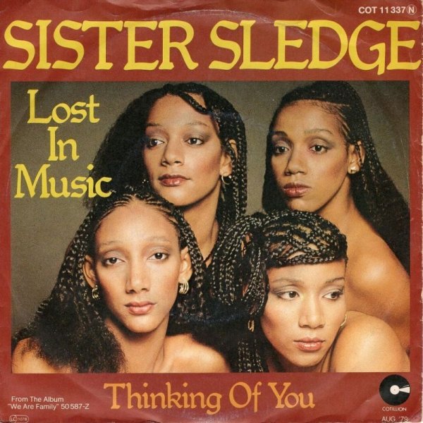 画像1: SISTER SLEDGE - LOST IN MUSIC / THINKING OF YOU  (1)