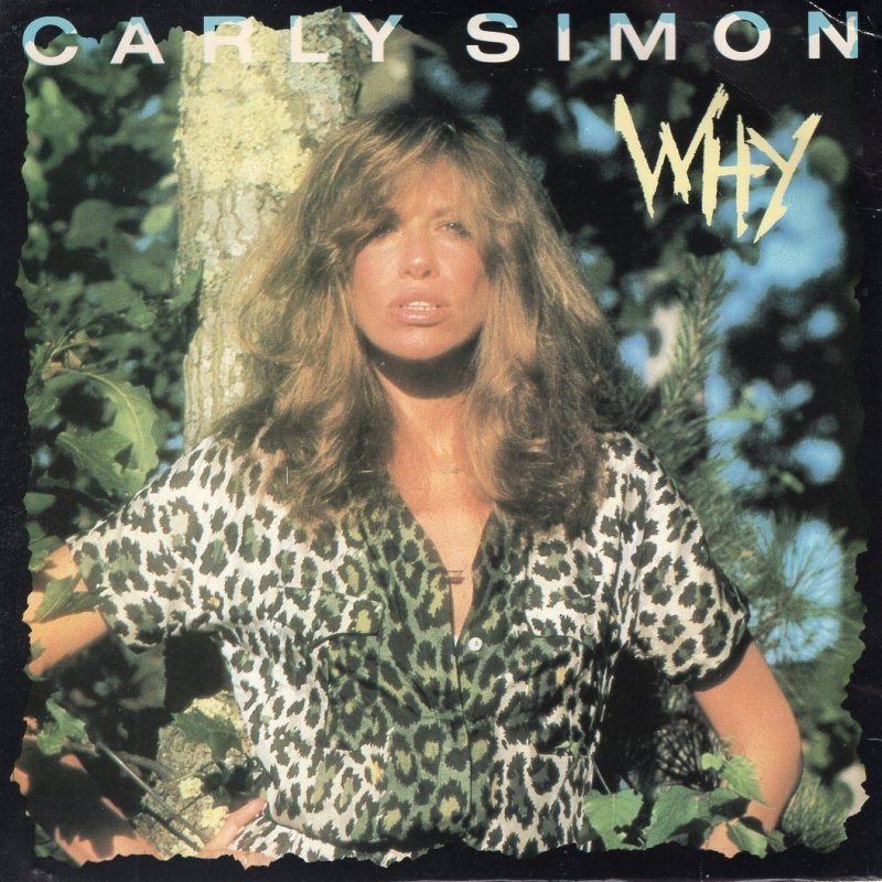 画像1: CARLY SIMON / CHIC - WHY / WHY (INSTRUMENTAL)  (1)
