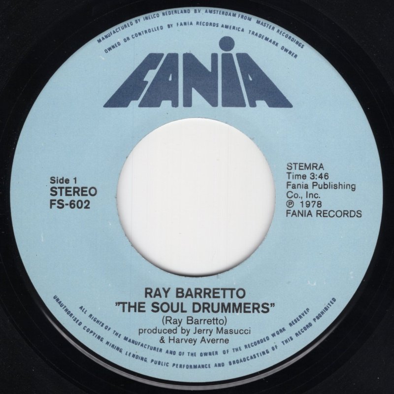 画像2: RAY BARRETTO - THE SOUL DRUMMERS / HARD HANDS  (2)