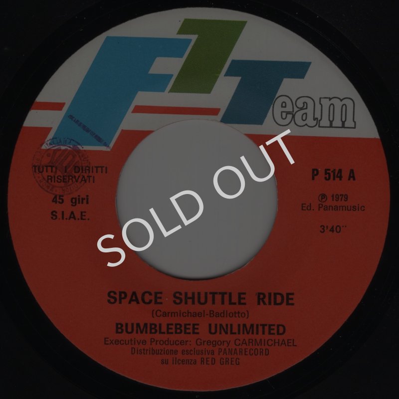 画像3: BUMBLEBEE UNLIMITED - SPACE SHUTTLE RIDE / I GOT A BIG BEE  (3)