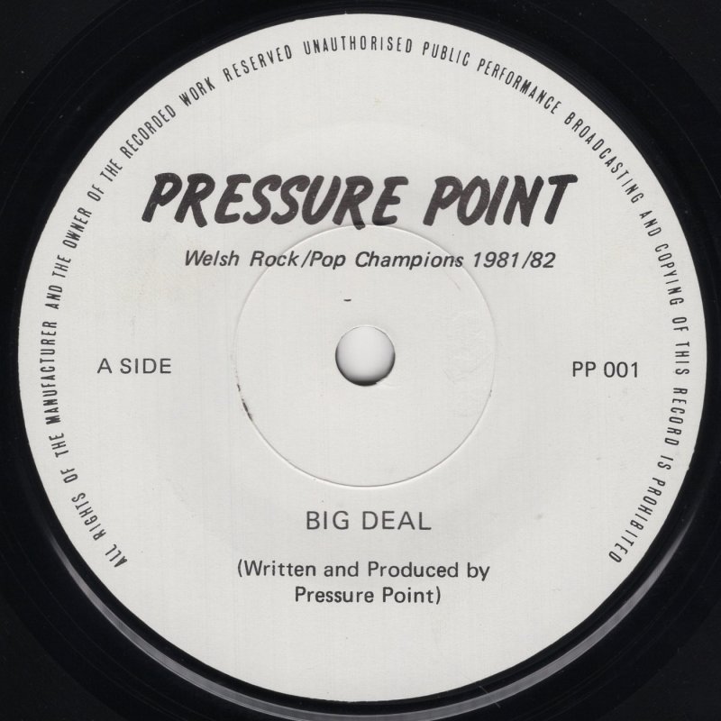 画像3: PRESSURE POINT - BIG DEAL / STRAIGHT TO THE POINT  (3)