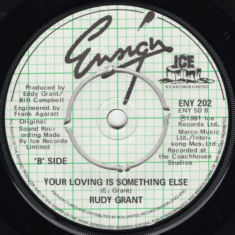 画像2: RUDY GRANT - LATELY / YOUR LOVING IS SOMETHING ELSE  (2)