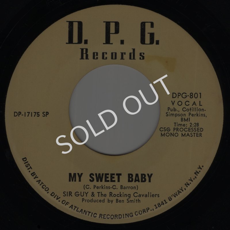 画像2: SIR GUY & THE ROCKING CAVALIERS - FUNKY VIRGINIA / MY SWEET BABY  (2)