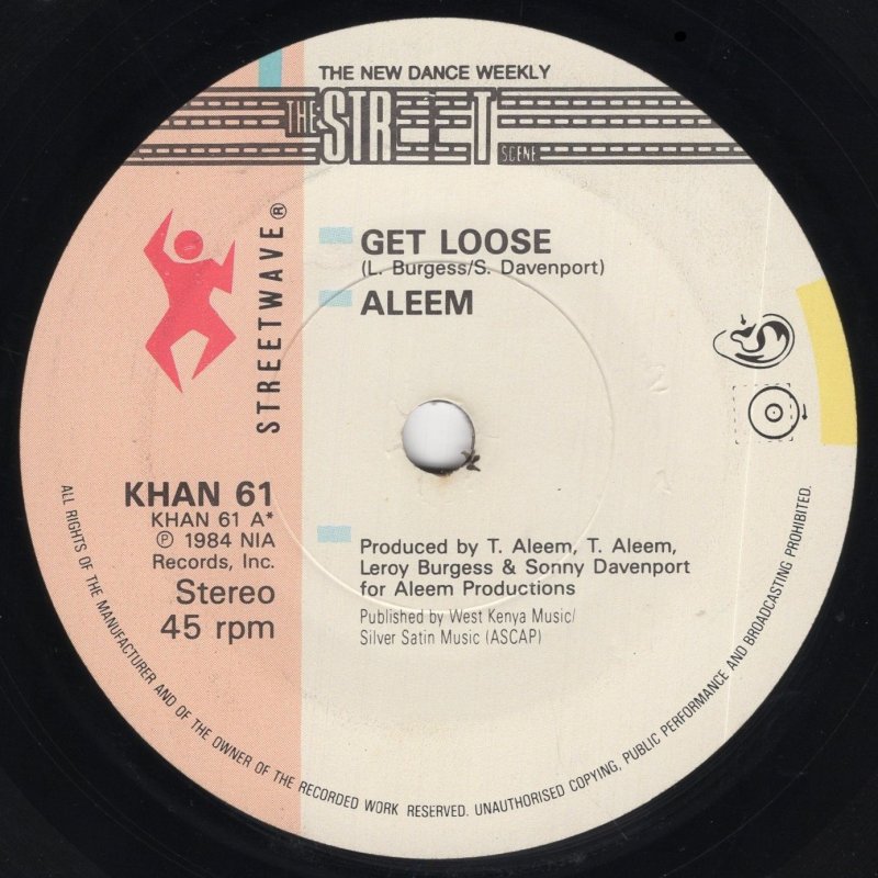 画像1: ALEEM - GET LOOSE / RELEASE YOURSELF  (1)