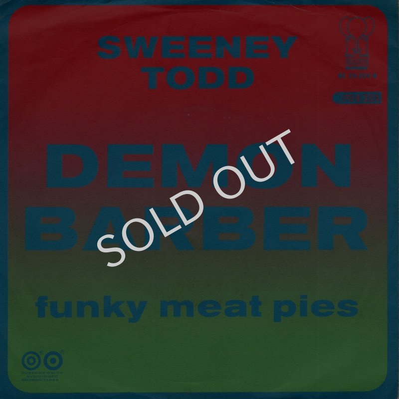 画像1: SWEENEY TODD - DEMON BARBER / FUNKY MEAT PIES  (1)