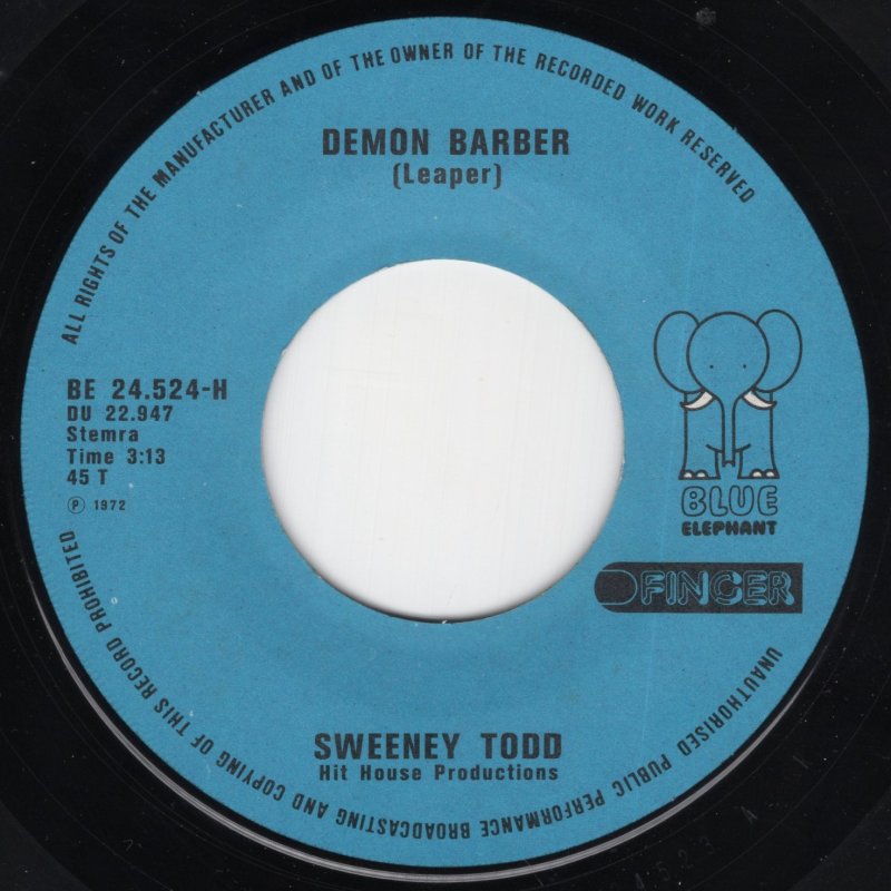 画像2: SWEENEY TODD - DEMON BARBER / FUNKY MEAT PIES  (2)