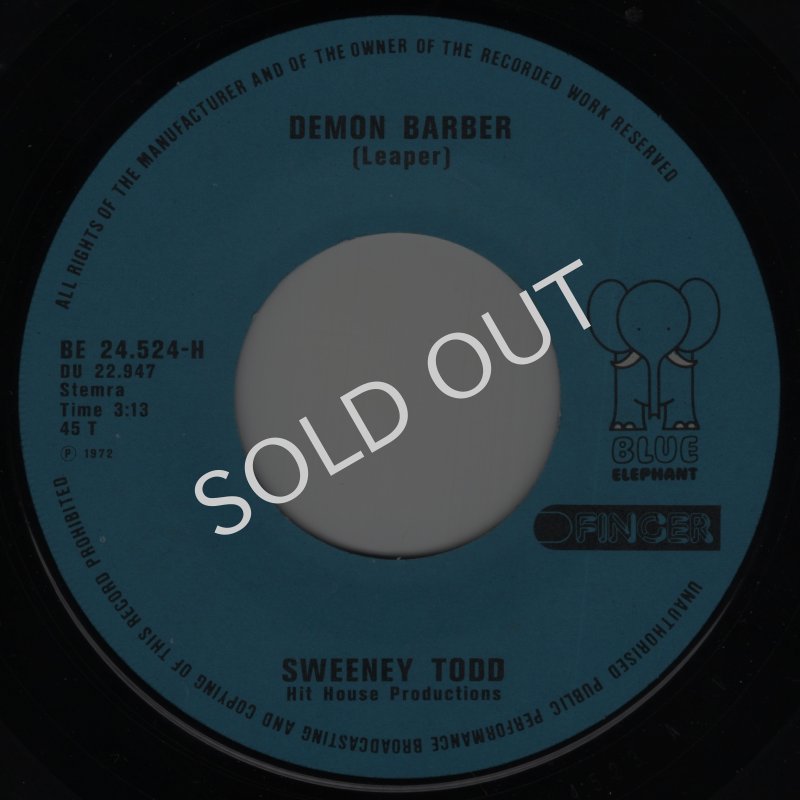 画像2: SWEENEY TODD - DEMON BARBER / FUNKY MEAT PIES  (2)