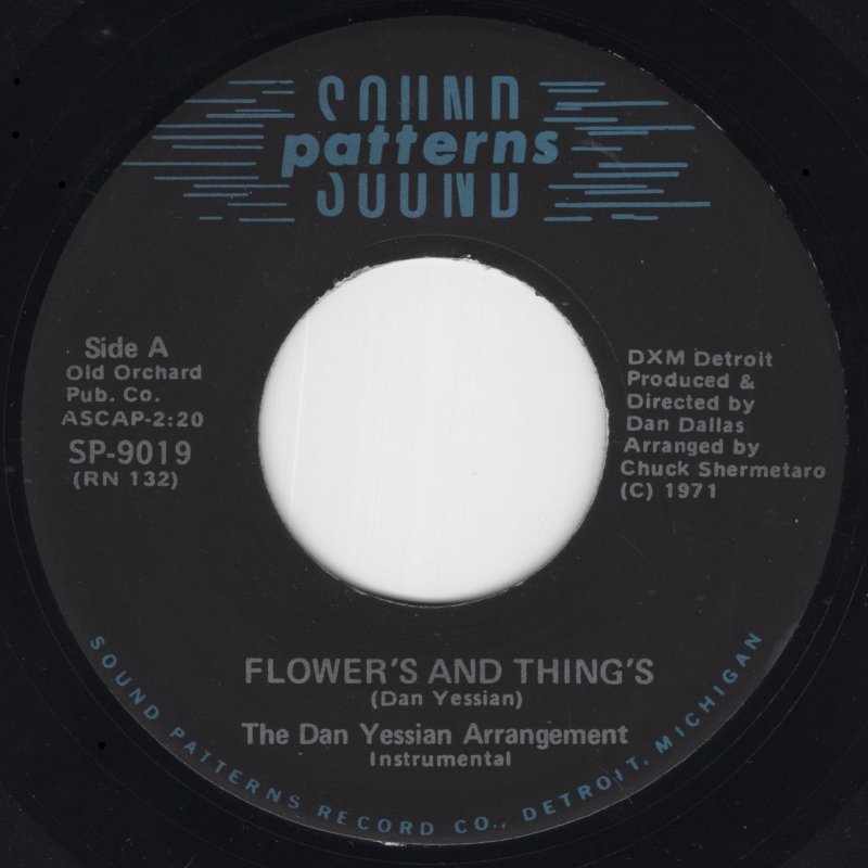 画像1: THE DAN YESSIAN ARRANGEMENT - FLOWERS AND THINGS / NOTHIN'S TO GOOD FOR YOU  (1)