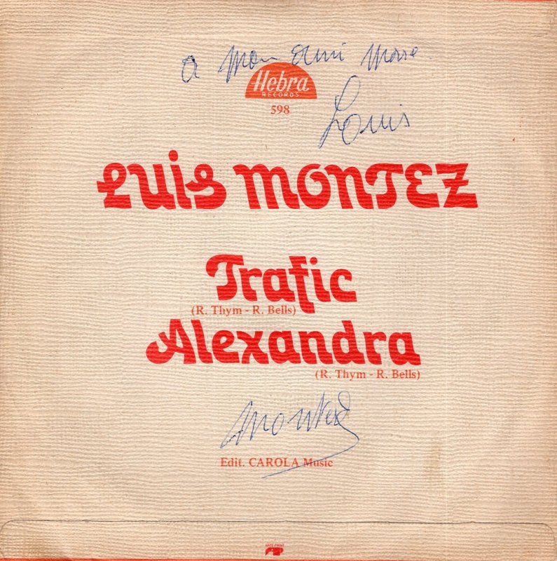 画像2: LUIS MONTEZ - TRAFIC / ALEXANDRA  (2)