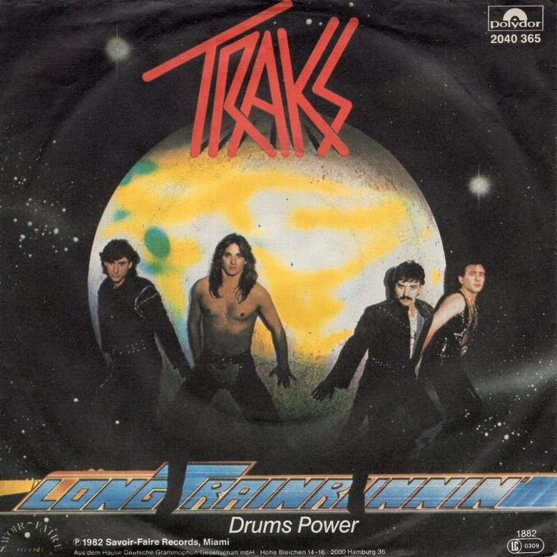 画像1: TRAKS - LONG TRAIN RUNNIN' (SHORT VERSION) / DRUMS POWER  (1)