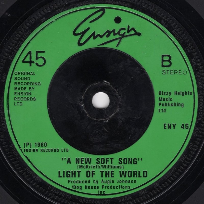 画像2: LIGHT OF THE WORLD - I SHOT THE SHERIFF / A NEW SOFT SONG  (2)