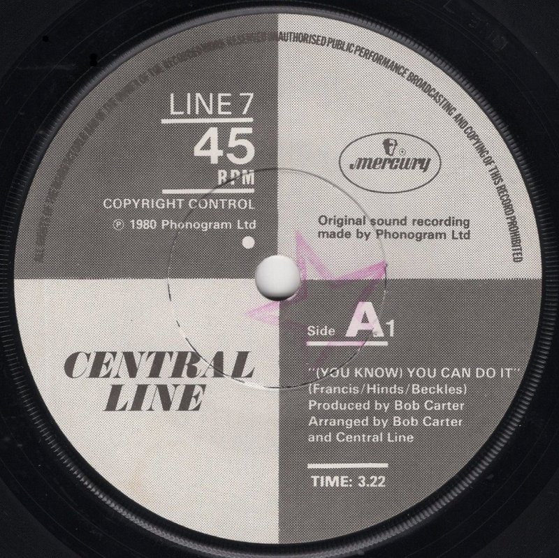 画像1: CENTRAL LINE - (YOU KNOW) YOU CAN DO IT / WE CHOSE LOVE  (1)