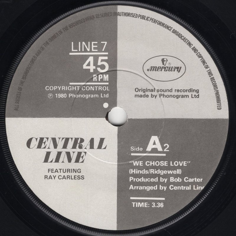 画像2: CENTRAL LINE - (YOU KNOW) YOU CAN DO IT / WE CHOSE LOVE  (2)
