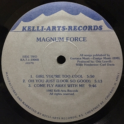 MAGNUM FORCE - SHARE MY LOVE / KELLI-ARTS / US LP