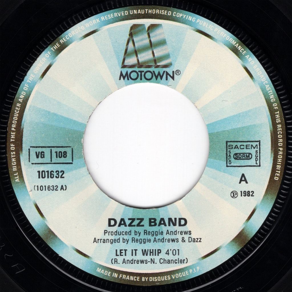 DAZZ BAND - LET IT WHIP / EVERYDAY LOVE / MOTOWN / EU 7