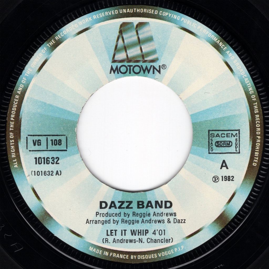 DAZZ BAND - LET IT WHIP / EVERYDAY LOVE / MOTOWN / EU 7 