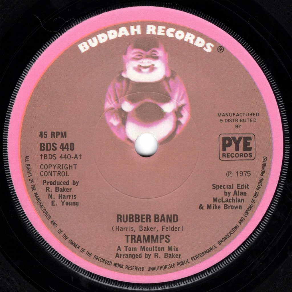 TRAMMPS RUBBER BAND / RUBBER BAND (ALBUM VERSION) / BUDDAH RECORDS / UK 7