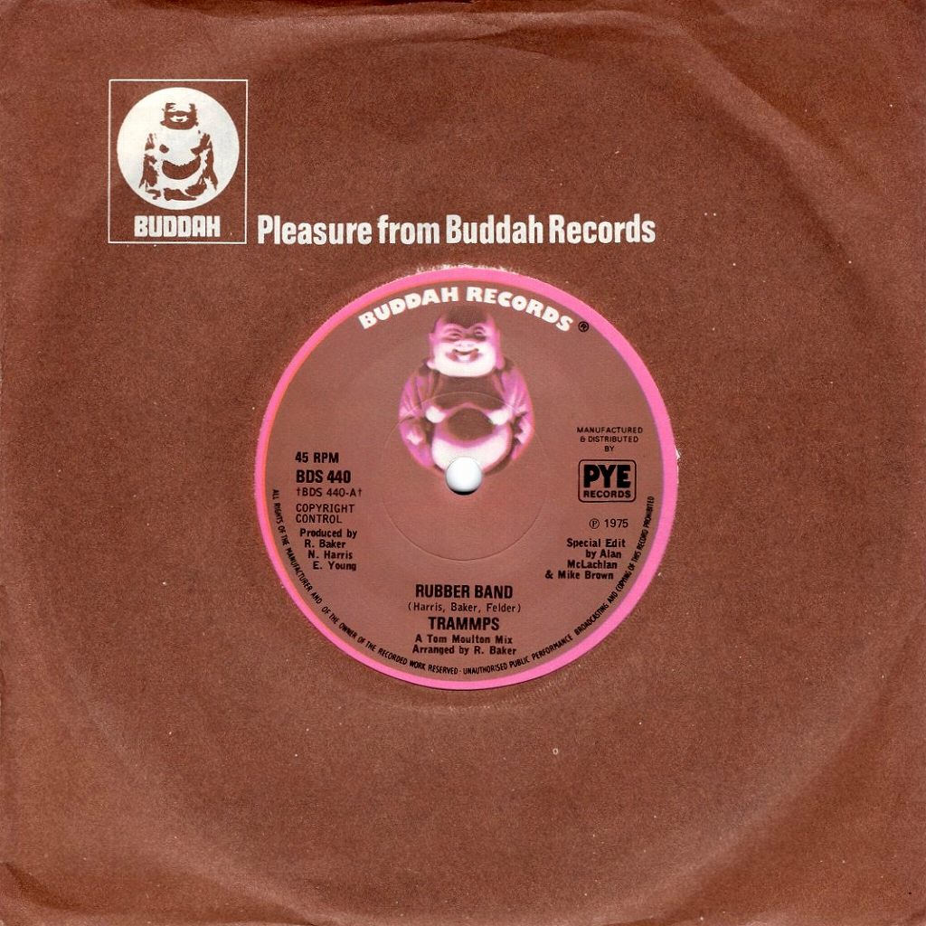 TRAMMPS RUBBER BAND / RUBBER BAND (ALBUM VERSION) / BUDDAH RECORDS / UK 7