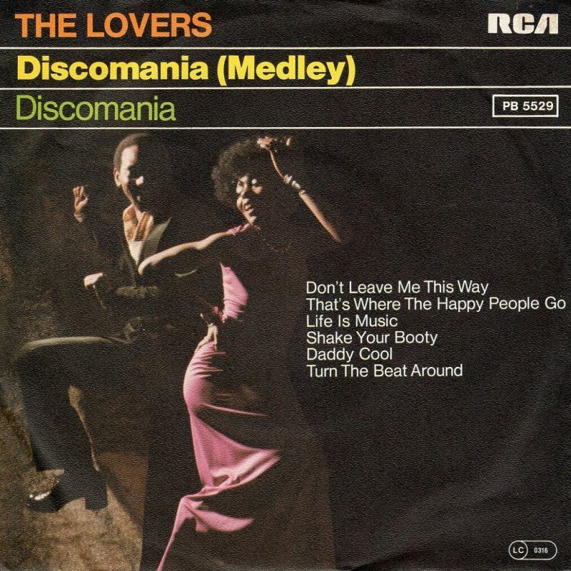 THE LOVERS - DISCOMANIA (MEDLEY) / DISCOMANIA