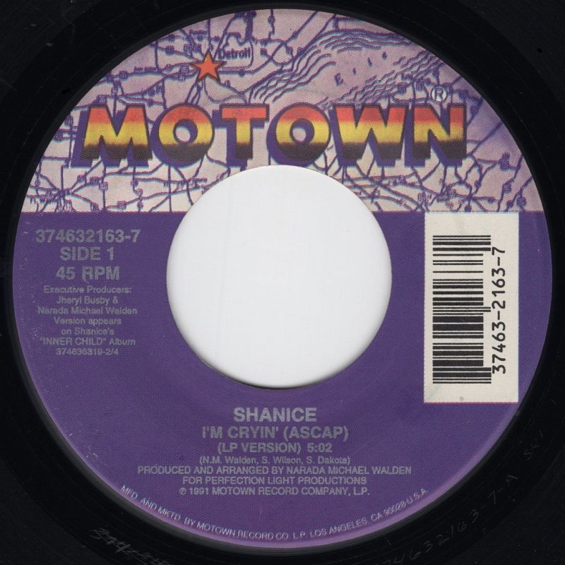 SHANICE I'M CRYIN' (LP VERSION) / I LOVE YOUR SMILE (HAKS REMIX