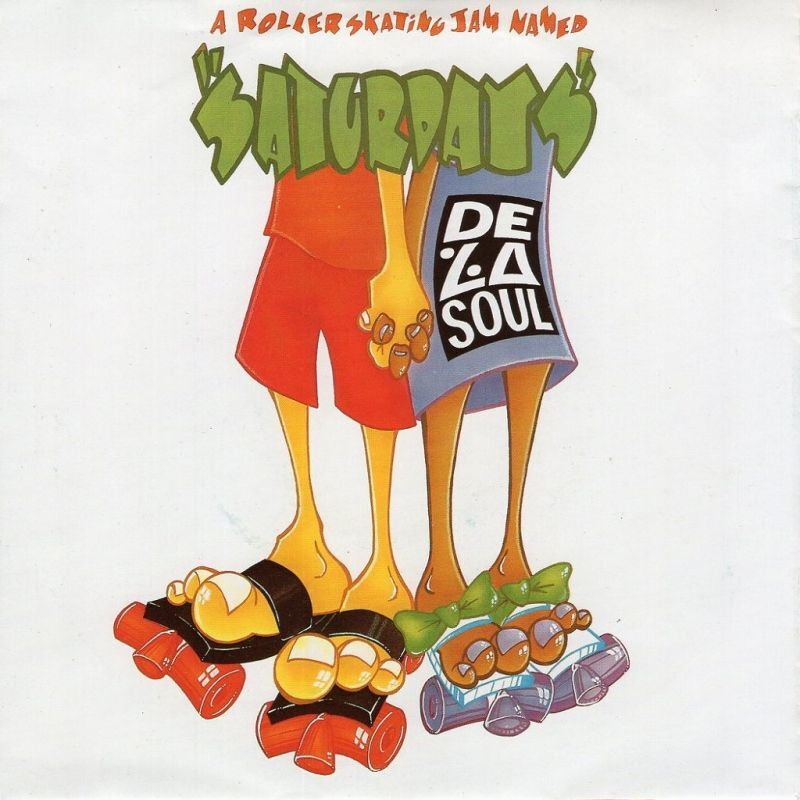 DE LA SOUL ‎ A ROLLER SKATING JAM NAMED "SATURDAYS" (DISCO FEVER EDIT