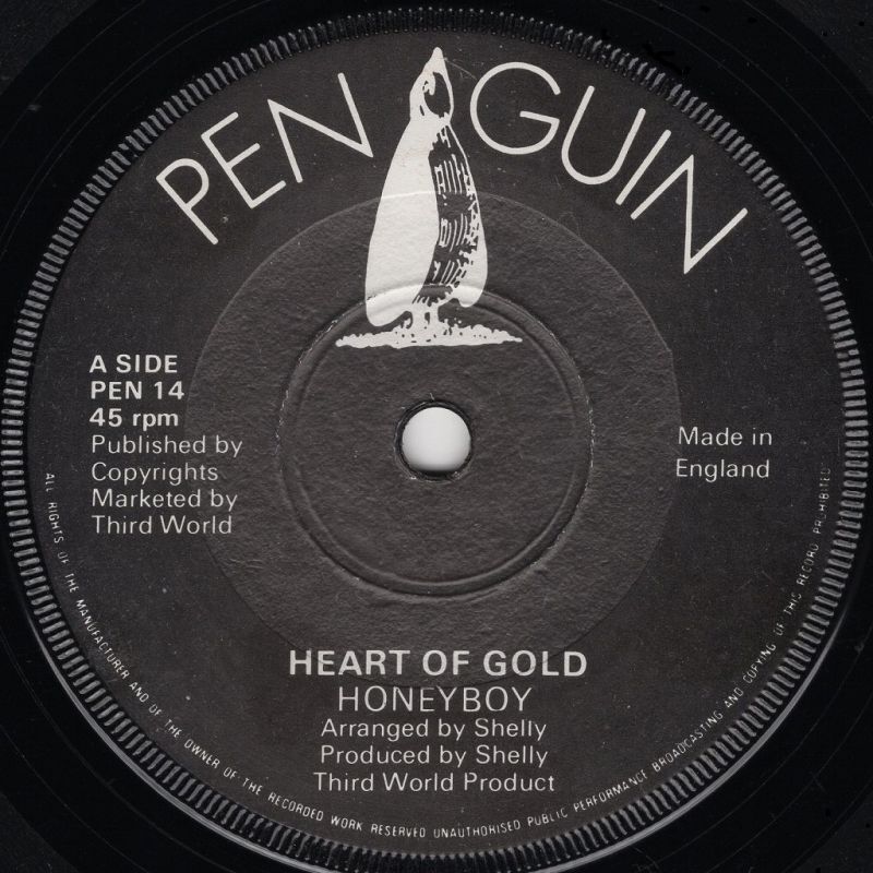 HONEYBOY / THIRD WORLD ALL STAR - HEART OF GOLD / VERSION